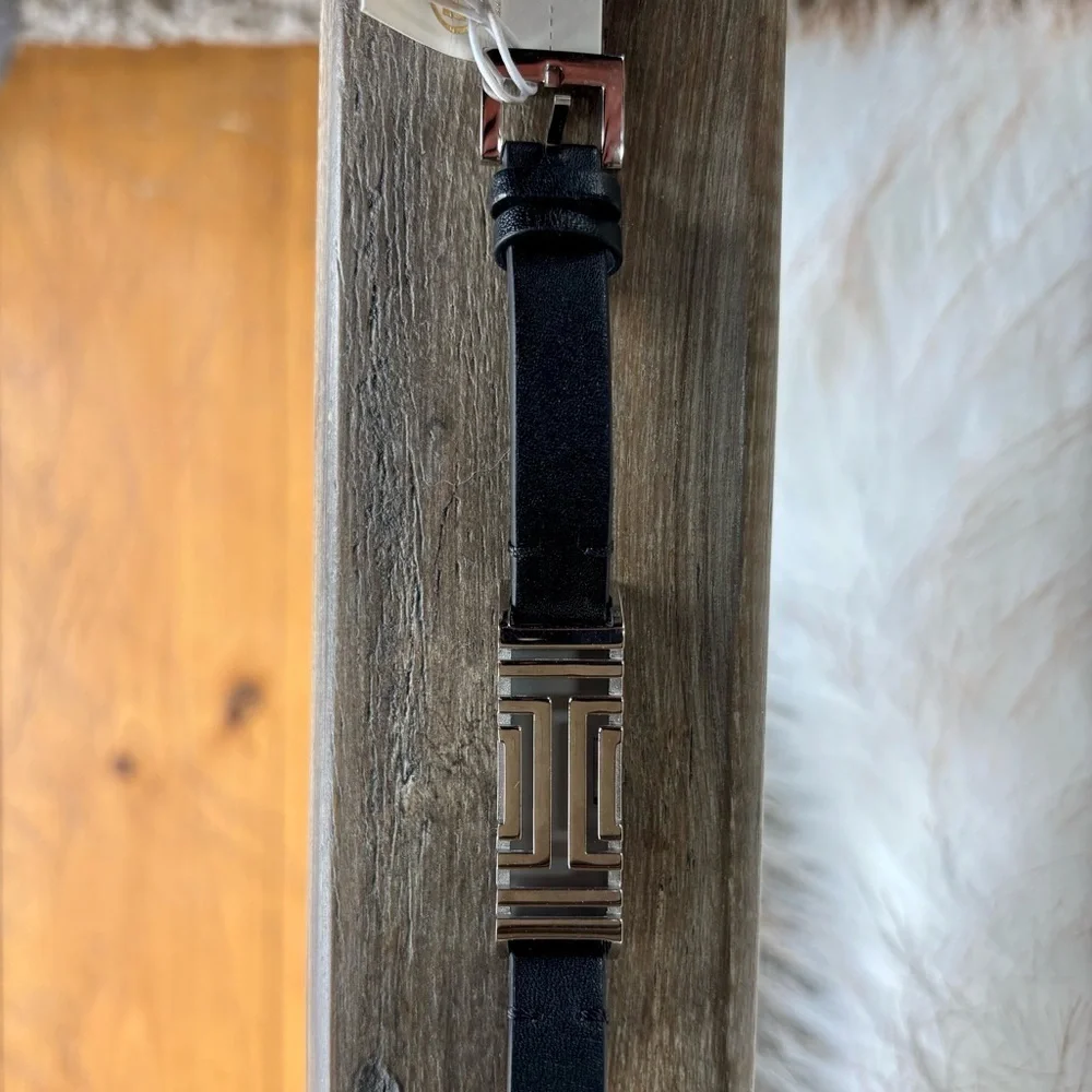 TORY BURCH Fitbit Leather Wrist Bracelet